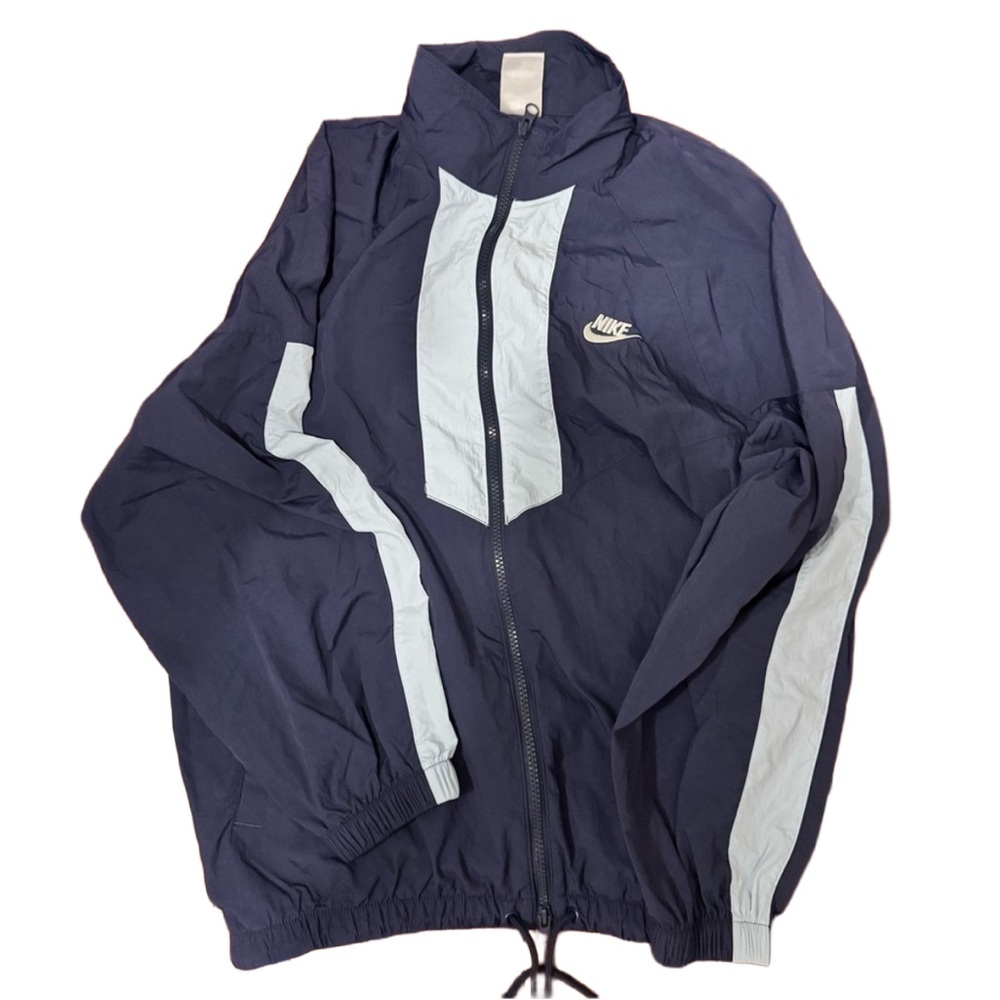 Nike set : women’s Navy  Blue Windrunner Jacket & pants set - Picture 3 of 6